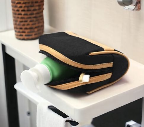 Несессер Марсель / Косметичка дорожная с застёжкой молнией